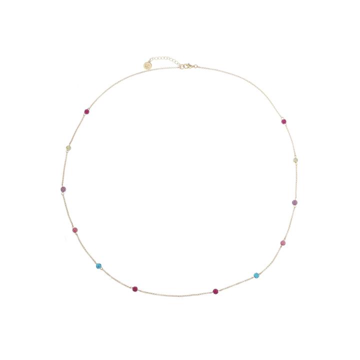 Liz Claiborne Womens Multi Color Strand Necklace