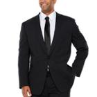 Claiborne Stripe Slim Fit Suit Jacket-big And Tall
