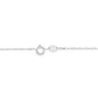 Womens 1/7 Ct. T.w. Genuine White Diamond Sterling Silver Heart Pendant Necklace