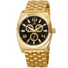 Joshua & Sons Mens Gold Tone Strap Watch-j-93ygb