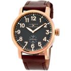 Joseph Abboud Mens Brown Strap Watch-ja3211rg648-0bg
