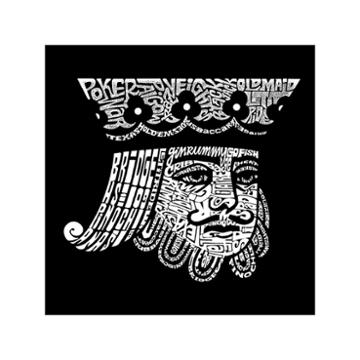 Los Angeles Card Games Short Sleeve Graphic T-shirt