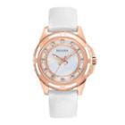 Bulova Womens Gold-tone Mother-of-pearl Watch 98p119