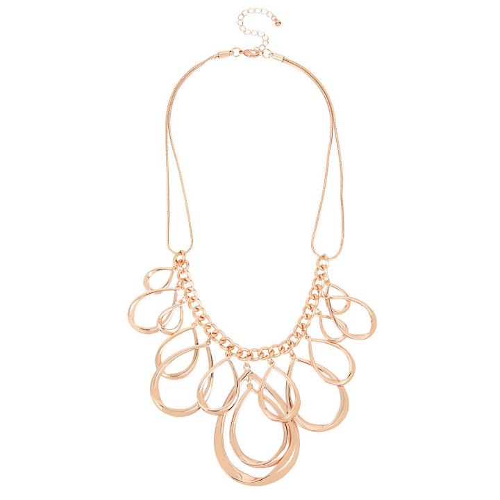 Worthington Womens Statement Necklace