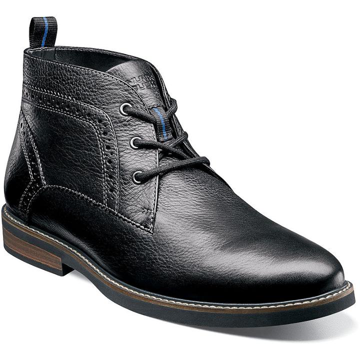 Nunn Bush Ozark Men's Plain Toe Dress Chukka Boots