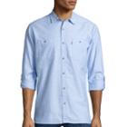 Levi's Long Sleeve Chalk Woven Button-front Shirt