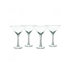 Isaac Mizrahi Western Isle 4-piece 9oz Martini Glass