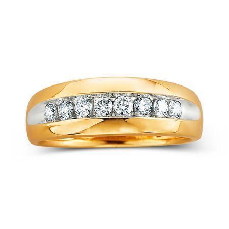Mens Diamond Band, 1/2 Ct. T.w.