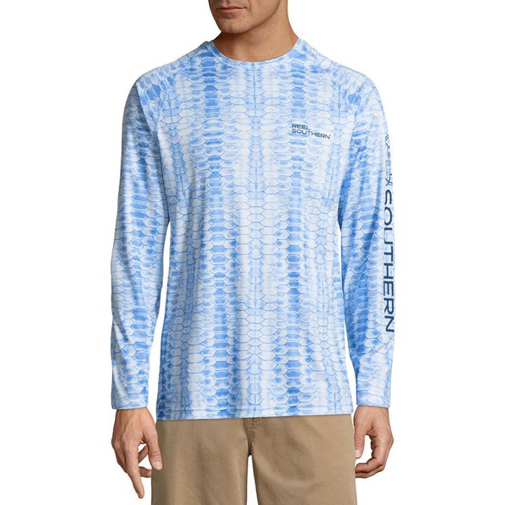 Reel Southern Long Sleeve Logo Graphic T-shirt