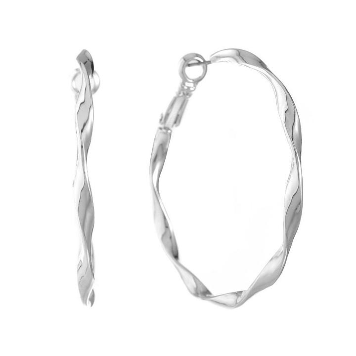Gloria Vanderbilt 46.4mm Hoop Earrings