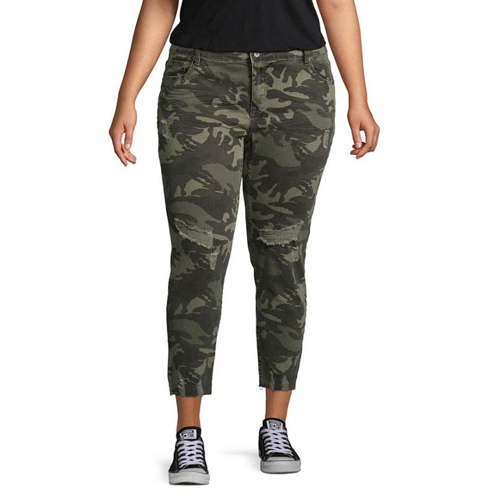 Union Bay Cropped Pants-juniors Plus