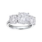 Brilliant Dream 3/4 Ct. T.w. Diamond 3-stone Style Engagement Ring