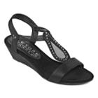 New York Transit Advanced One Womens Wedge Sandals