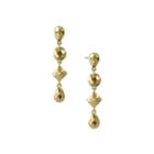 1928 Jewelry Gold-tone Linear Droplet Earrings