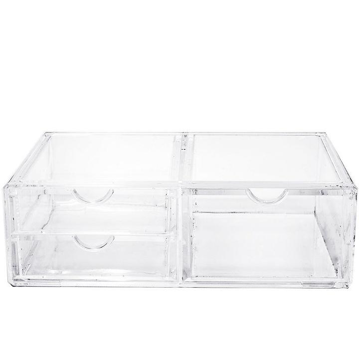 Sorbus 3-drawer Stackable Acrylic Cosmetic Organizer Xl