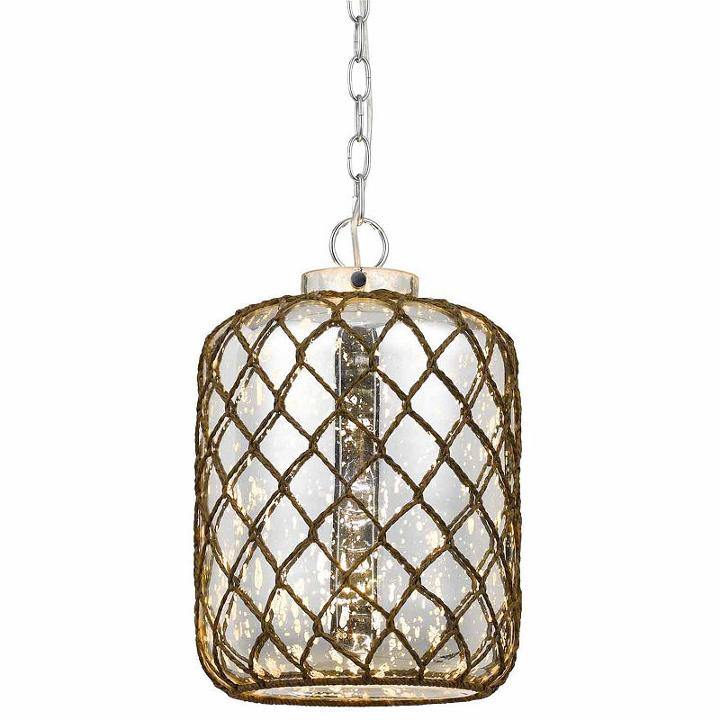 Wooten Heights 15.5 Inch Tall Glass Pendant In Glass Finish