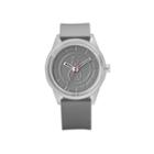 Smile Solar White Bezel And Gray Strap Sports Watch