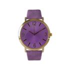 Olivia Pratt Womens Purple Strap Watch-26268bpurple