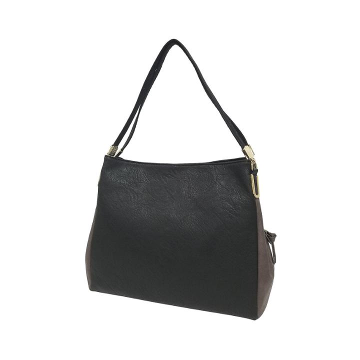 Bueno Of California Colorblock Croco Tote Bag