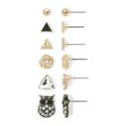 Arizona 6-pr. Assorted Fashion Gold-tone Earring Set