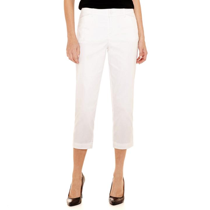 St. John's Bay Secretly Slender Capri Pants- Petite
