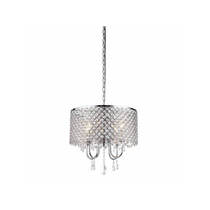 Warehouse Of Tiffany Deluxe Crystal Chandelier