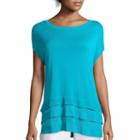 Worthington Sleeveless Triple-layer Pullover Top