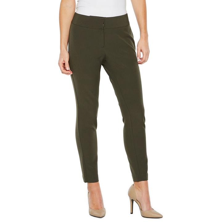 Worthington Curvy Fit Slim Leg Pant - Tall