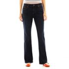 Liz Claiborne 5-pocket Classic Bootcut Jeans - Petite