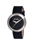 Simplify Unisex The 1200 Black Leather-band Watch Sim1202