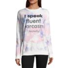 Fluent Sarcasm Sweatshirt-juniors