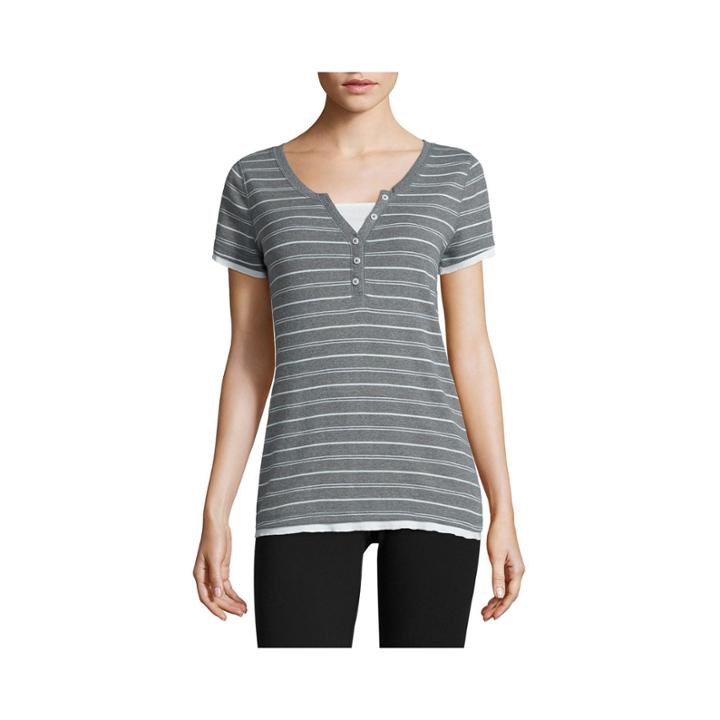Made For Life Short Sleeve Crew Neck T-shirt-womens Talls