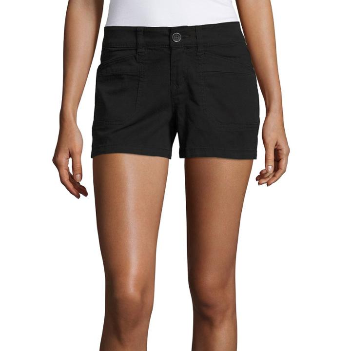 Union Bay 3.5 Porkchop Pocket Twill Chino Shorts-juniors