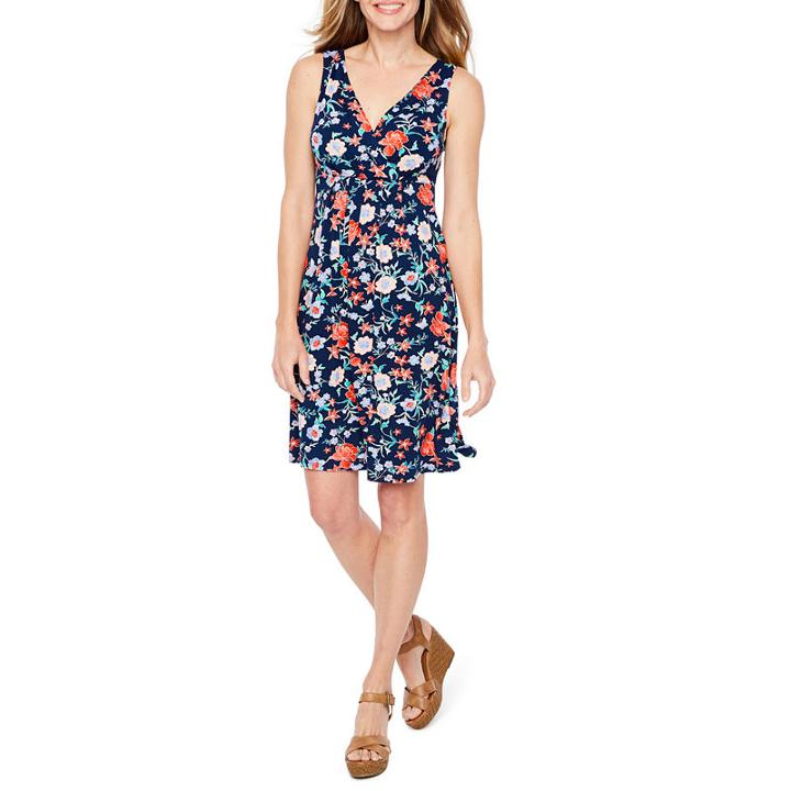 St. John's Bay Flip Flop Dress - Tall