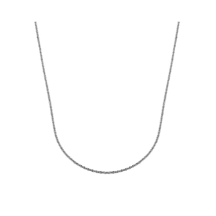 14k White Gold 22 Brilliant Chain