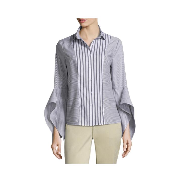 A.n.a. Slit Bell Sleeve Shirt