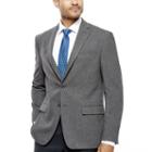 Collection By Michael Strahan Gray Flannel Sport Coat - Classic Fit