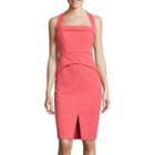 Bisou Bisou Sweetheart Bodice Halter Sheath Dress