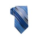 Van Heusen Multi-stripe Silk Tie - Extra Long