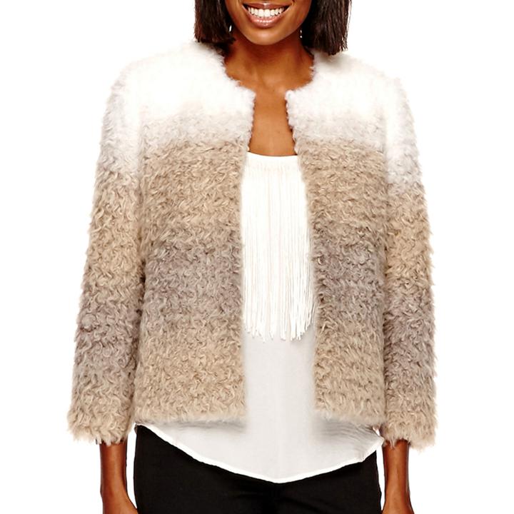 A.n.a Ombr Faux-fur Jacket