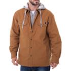 Dickies Hooded Canvas Quilt Lined Shirt Jacket - Big