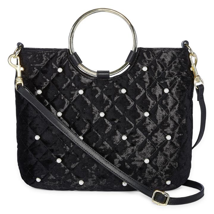 Arizona Velvet Pearls Satchel