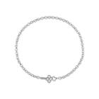1/10 Ct. T.w. Diamond Sterling Silver Necklace