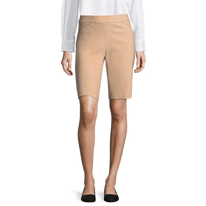Liz Claiborne 10 Classic Fit Functional Pocket Bermuda Shorts
