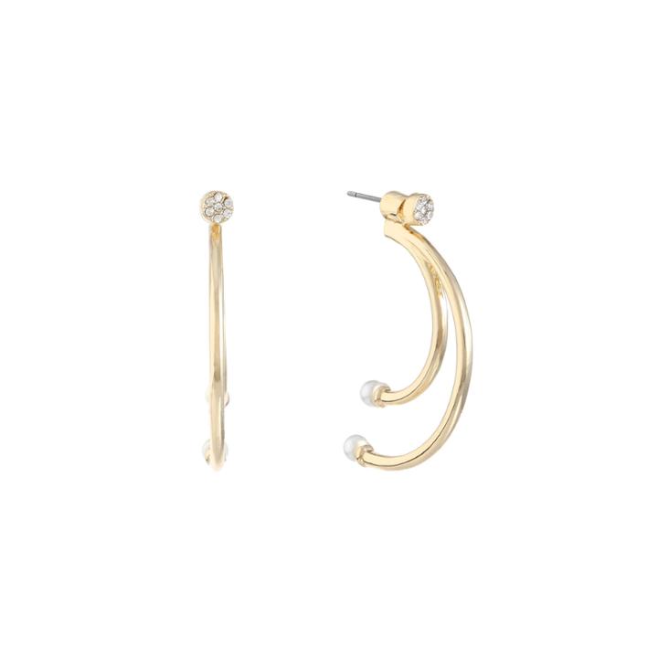 Monet Jewelry White Earring Jackets