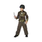Deluxe Army Ranger Play Set One Size Fits 4 To 8