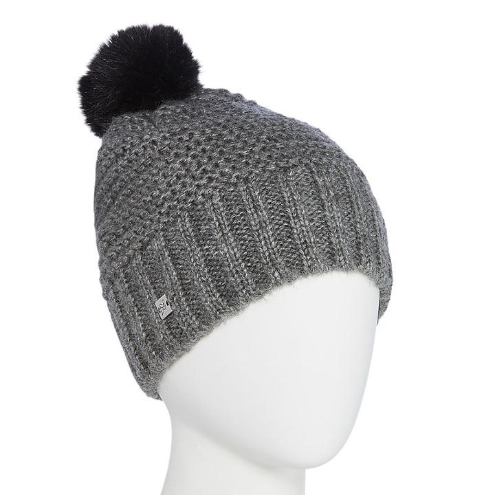 Libby Edelman Faux Fur Pom Beanie