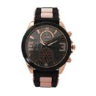 Olivia Pratt Womens Black Strap Watch-d60050black