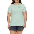 Arizona Short Sleeve Graphic T-shirt-juniors Plus