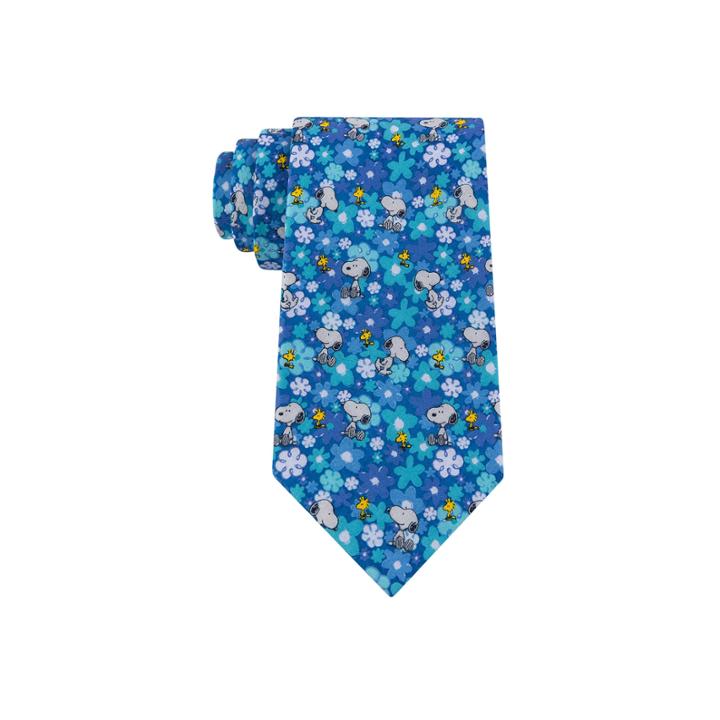 Peanuts Snoopy Floral Tie